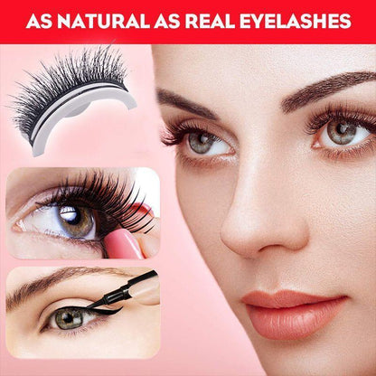 （Buy 1 Get 1 Free）Reusable Self-Adhesive Eyelashes