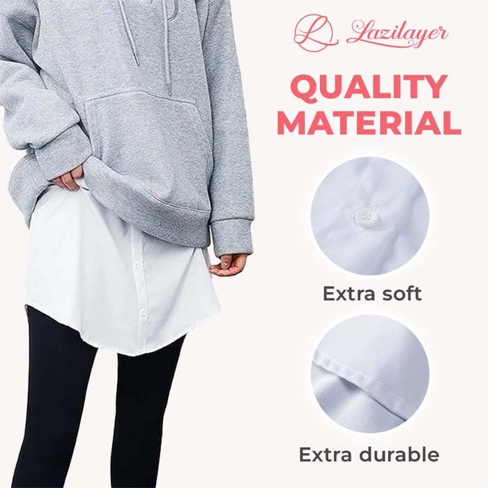 🔥Last day promotion 50% off🔥Woman Layering Shirt Extender