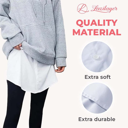 🔥Last day promotion 50% off🔥Woman Layering Shirt Extender