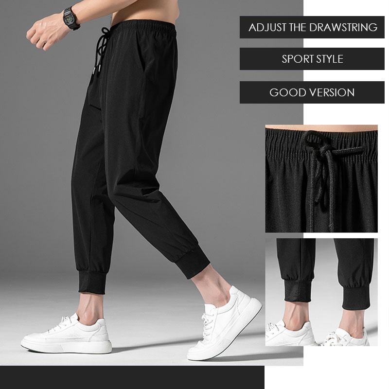 Breathable Ice Silk Drape Casual Pants-6