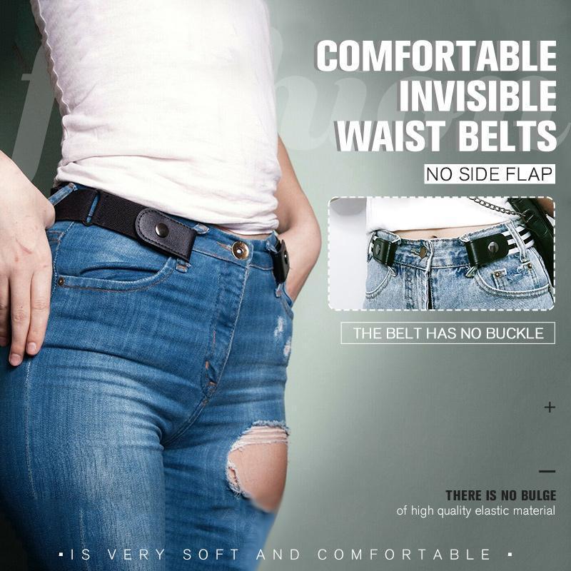 🔥2023 Winter Hot Sale🔥Buckle-free Invisible Elastic Waist Belts