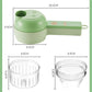 🔥2023 Cozinha Venda a quente 50% de desconto🔥4 em 1 Handheld Electric Vegetable Cutter set