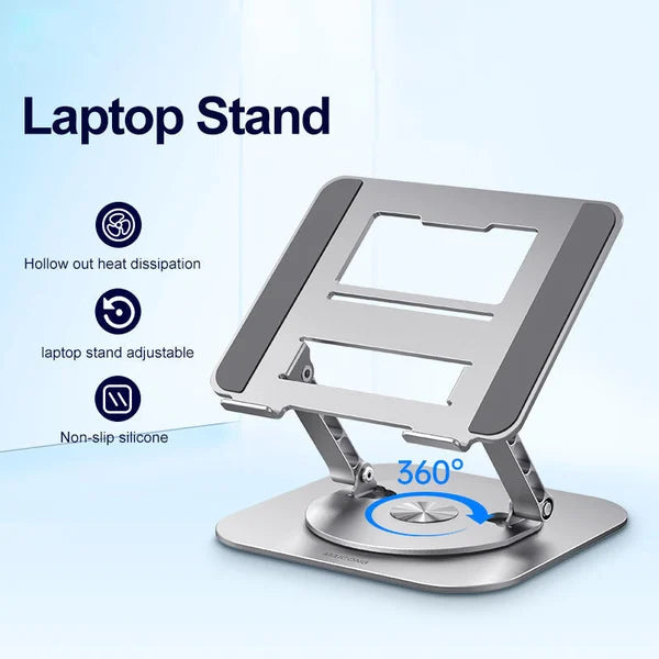 ( Spring Hot Sale-30% OFF)Laptop Stand alumiiniseoksen pyörivä kiinteä