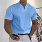 2022 Men Gentlemans Business Short Sleeve Fitness T-shirt-6
