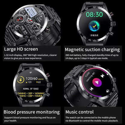 2022 NEW SMART WATCH CUSTOM WATCH FACE SPORTS WATERPROOF BLUETOOTH CALL SMARTWATCH ECG+PPG