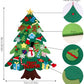 ❤️Crianças DIY feltro árvore de Natal