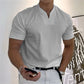 2022 Men Gentlemans Business Short Sleeve Fitness T-shirt-7