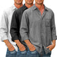 Men's High Quality Denim Shirts Long Sleeve-BUY 1 GET 1 FREE-2