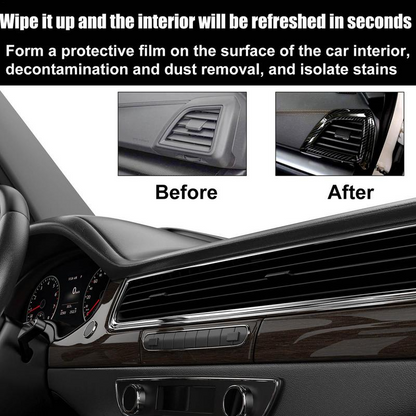 [Free give sponge] car plastic renovation coating🔥