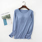 Women's Long Sleeve T-Shirt With Chest Pad-14