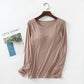 Women's Long Sleeve T-Shirt With Chest Pad-3