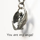 Gebete Engel Halskette-Du bist mein Engel