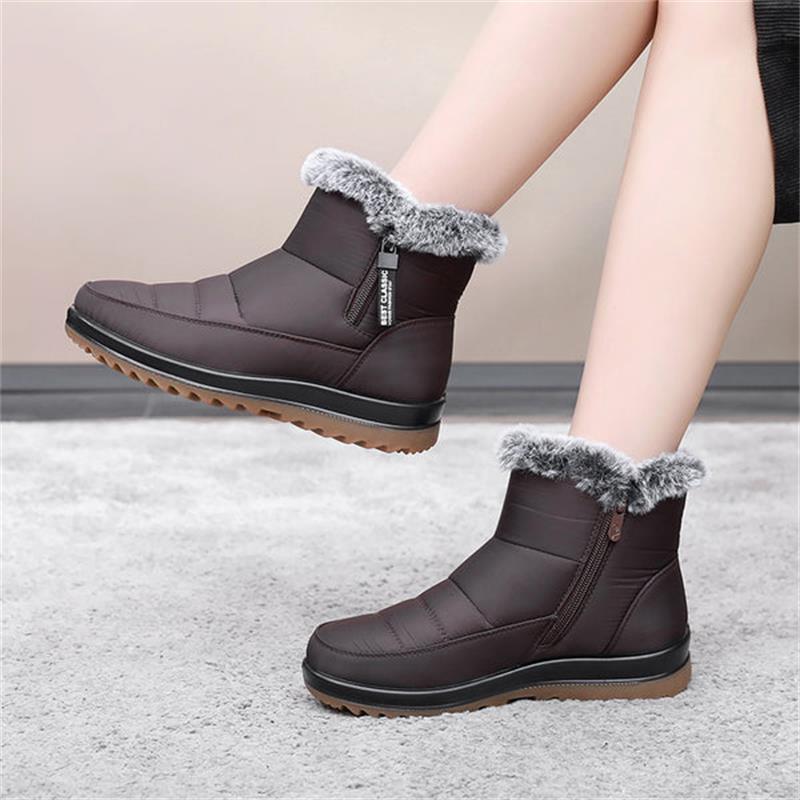 📦Envío gratuito👢✨Botas de algodón cálido impermeable de invierno para mujer