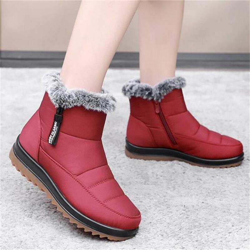 Livraison gratuite✨Bottes en coton chaudes imperméables pour femmes