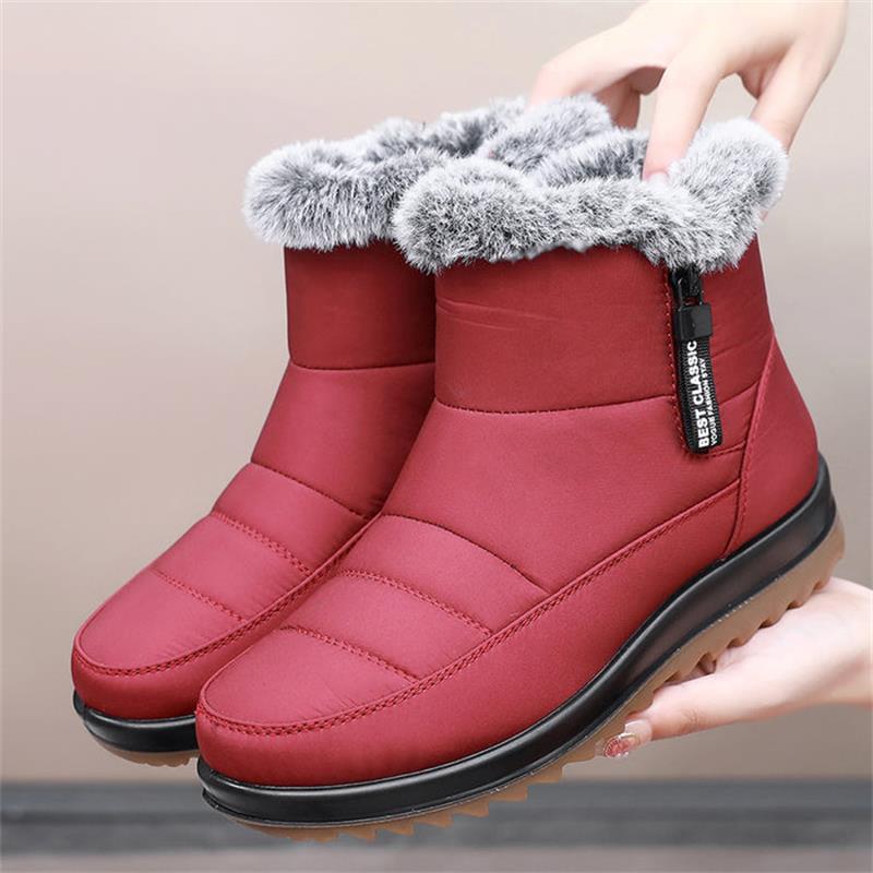 Livraison gratuite✨Bottes en coton chaudes imperméables pour femmes