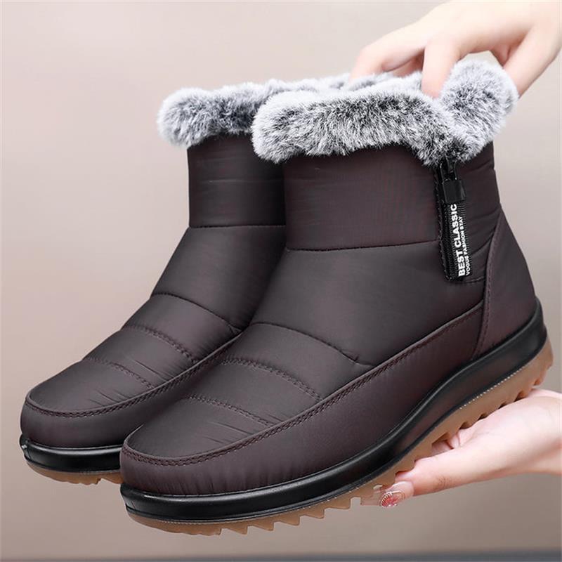 📦Envío gratuito👢✨Botas de algodón cálido impermeable de invierno para mujer