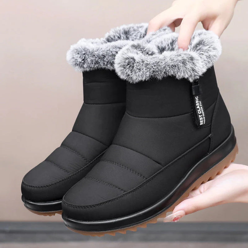 📦Frete👢✨grátis mulheres inverno impermeável botas de algodão quente