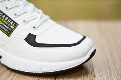 Sneakers casual comode da uomo con suola a cuscino in gomma