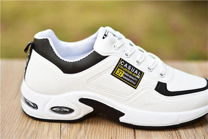 Herren lässig bequeme Gummi kissen Sohle Sneakers