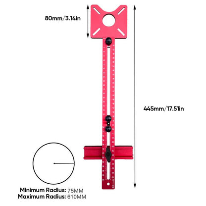 3 in 1 Router Milling Groove Bracket