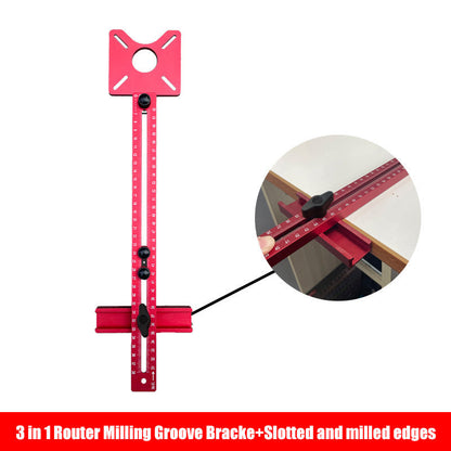 3 in 1 Router Milling Groove Bracket